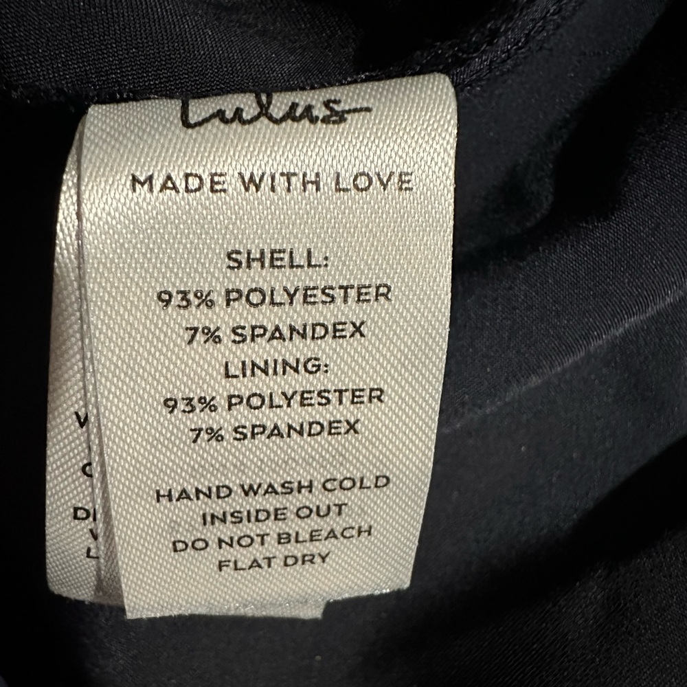 Lulus Stylish Grace Navy Blue Lace Up Ruffled Backless Maxi Formal Dress S, NEW - Picture 11 of 14